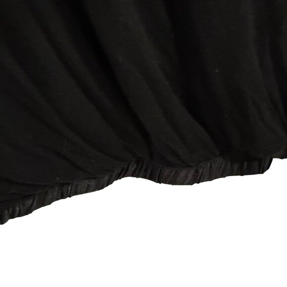 Anthropologie Kesia Surplice Black Blouse Size M - Picture 6 of 10